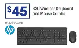 Officeworks 330 Wireless Keyboard and Mouse Combo offer