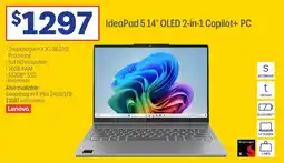 Officeworks IdeaPad 5 OLED Copilot+ PC offer