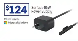 Officeworks Surface 65W Power Supply offer