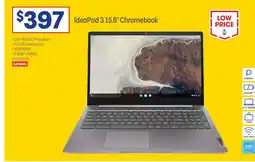 Officeworks IdeaPad 3 Chromebook offer
