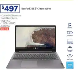Officeworks IdeaPad 3 Chromebook offer