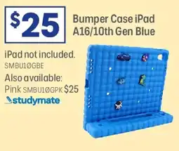Officeworks bumper case ipad a16/10th gen blue offer