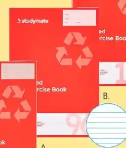 Officeworks A4 exercise or binder books offer