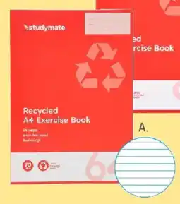 Officeworks A4 exercise or binder books offer