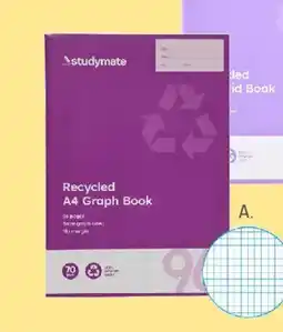 Officeworks A4. Graph Book offer