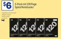 Officeworks a4 spiral notebooks offer