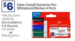 Officeworks Faber-castell connector pen whiteboard markers offer