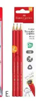 Officeworks Faber-castell junior triangular graphite pencils hb offer