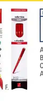 Officeworks Columbia cadet hexagonal graphite pencils hb offer