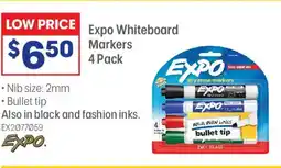 Officeworks Expo whiteboard markers offer
