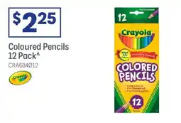 Officeworks Coloured pencils offer