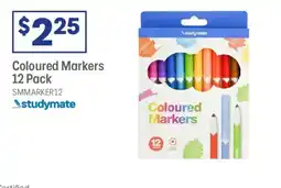 Officeworks Coloured markers offer