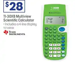 Officeworks Ti-30xb multiview scientific calculator offer
