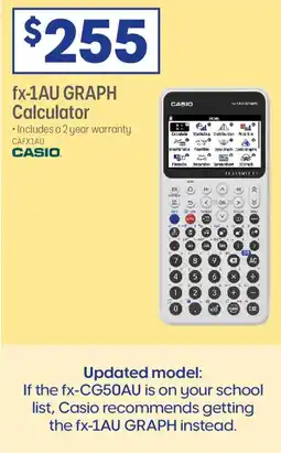 Officeworks Fx-1au graph calculator offer