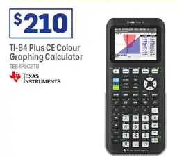 Officeworks Ti-84 plus ce colour graphing calculator offer