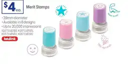 Officeworks merit stamps offer