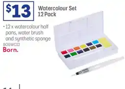 Officeworks Watercolour Set offer