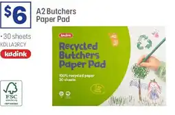 Officeworks A2 butchers paper pad offer