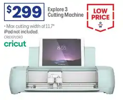 Officeworks Explore 3 cutting machine offer