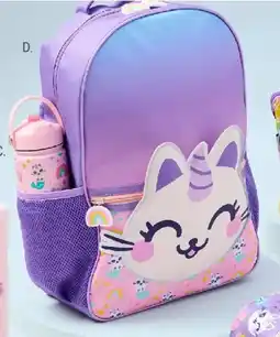 Officeworks Purrmaid backpack offer