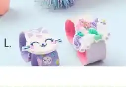 Officeworks Purrmaid slap bands offer