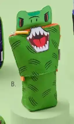 Officeworks Dino telescopic pencil case offer