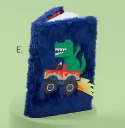 Officeworks Dino a5 fluffy notebook offer