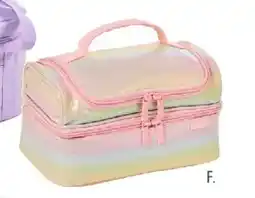 Officeworks twin zip tote bag rainbow offer