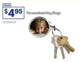 Officeworks Personalised Key Rings -Plastic offer