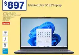 Officeworks Lenovo IdeaPad Slim 3 Core i5 Laptop offer