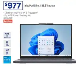 Officeworks Lenovo ideapad slim 3 core i5 laptop offer