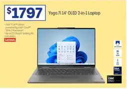 Officeworks Lenovo Yoga 7 2-in-1 Laptop Core Ultra 7 offer