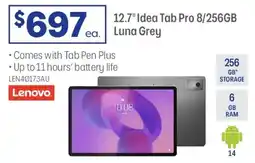 Officeworks Lenovo idea tab pro tablet + pen offer