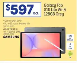 Officeworks Samsung galaxy tab s10 lite wifi grey offer