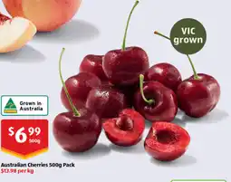 ALDI Australian cherries pack offer