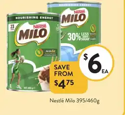 Foodworks Nestlé milo offer