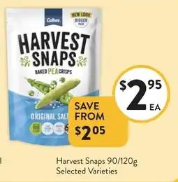 Foodworks Harvest snaps offer