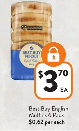 Foodworks Best buy english muffins offer
