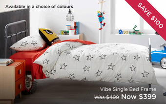 Snooze Vibe Single Bed Frame offer