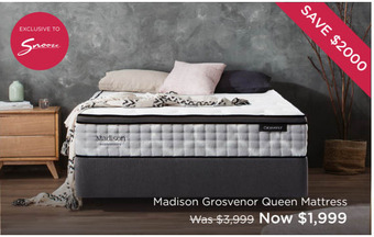 Snooze Madison Grosvenor Queen Mattress offer