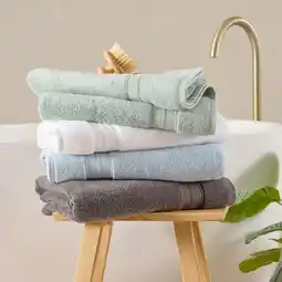 Pillow Talk Hudson Deluxe Cotton Modal Towel Range by M.U.S.E offer