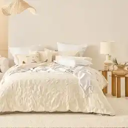 Pillow Talk Liora Palm Quilt Cover Set by Habitat offer