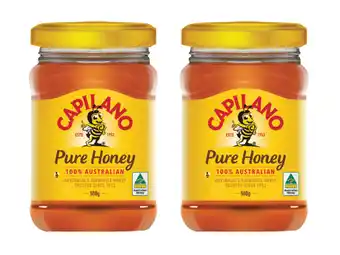 Foodland Capilano pure honey jar 500g offer