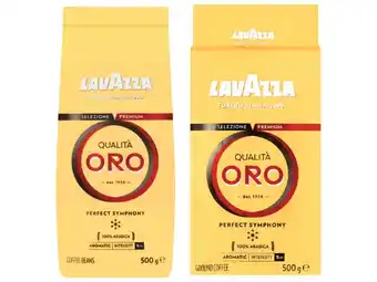 Foodland Lavazza qualita oro ground or coffee beans 500g offer