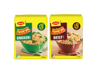 Foodland Maggi 2 minute noodles 12 pack offer