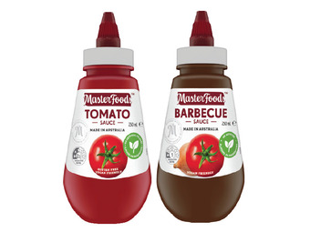 Foodland Masterfoods tomato or bbq squeezy sauce 250ml offer