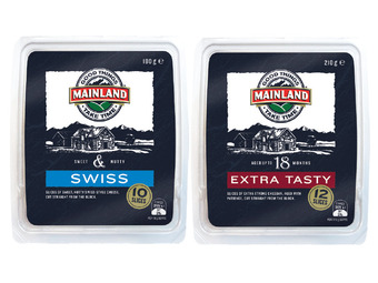 Foodland Mainland sliced cheese 180-210g offer