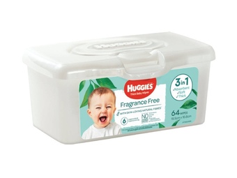 Foodland Huggies fragrance free baby wipes tub 64 pack offer