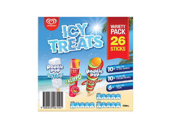 Foodland Streets icy treats variety pack 26s offer