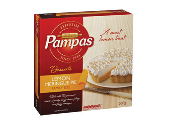 Foodland Pampas lemon meringue family pie 400-500g offer